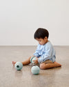 Modu Schuimballen Set van 3 - Ocean mint / Forest Green