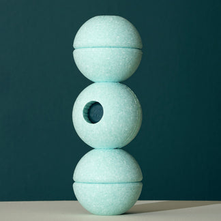 Modu Schuimballen Set van 3 - Ocean mint / Forest Green