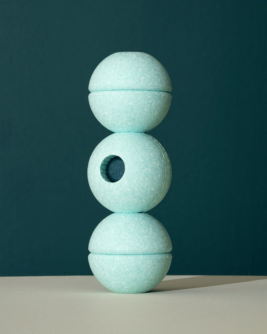 Modu Schuimballen Set van 3 - Ocean mint / Forest Green