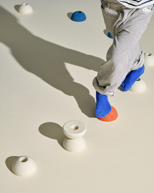 Modu Schuimballen Set van 3 - Sand Grey / Honey Yellow