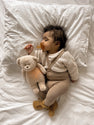 Slaapknuffel Humming Bear Sand Natur - Moonie