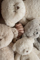 Slaapknuffel Humming Bear Gray Natur - Moonie