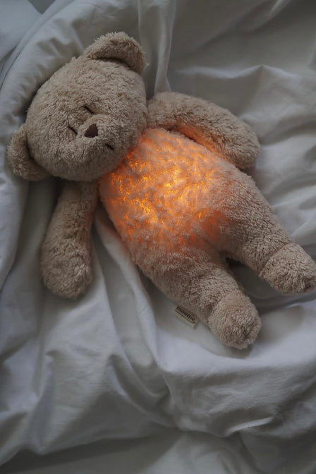 Slaapknuffel Humming Bear Sand Natur - Moonie