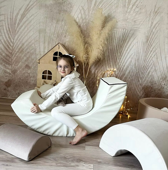 Regenboog speelset Beige