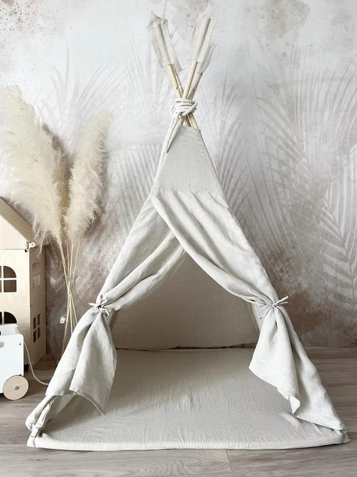 Tipi Tent Linnen Naturel