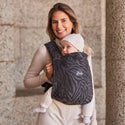 Konnekt Babytrage Zebra Schwarz