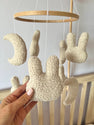 Mobile Boucle Lapin &amp; Lune
