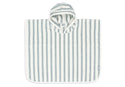 Badponcho Stripe Terry - Sea Green