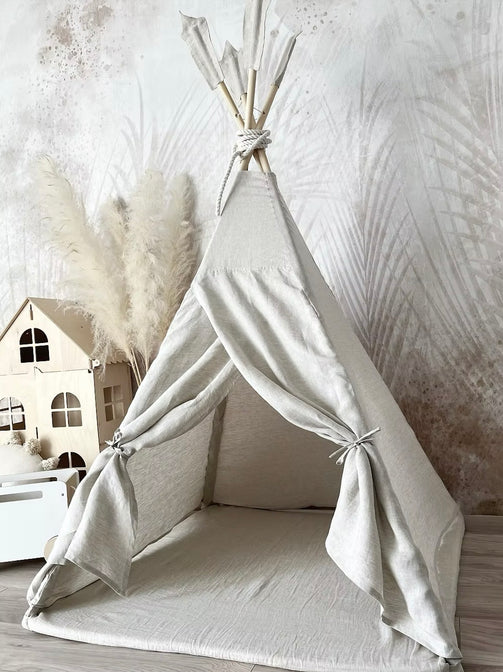 Tipi Tent Linnen Naturel