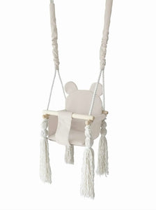 Babyschommel Teddybeer Ecru - MOJE