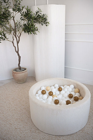 Piscine à balles Teddy Gris 90x40cm