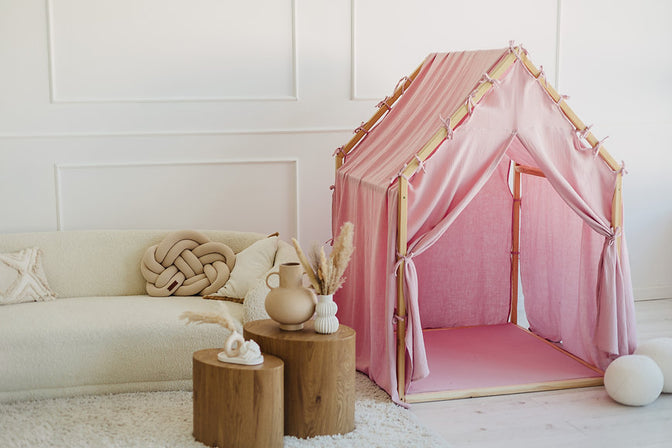 Scandi Pink Playhouse