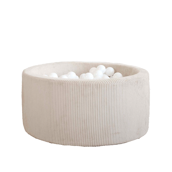 Piscine à balles Teddy Gris 90x40cm
