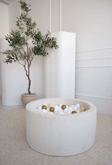 Piscine à balles Teddy Gris 90x40cm