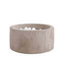 Piscine à balles Teddy Gris 90x40cm