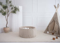 Piscine à balles Teddy Gris 90x40cm
