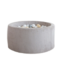 Piscine à balles Teddy Gris 90x40cm