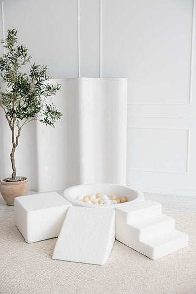 Piscine à balles Teddy Gris 90x40cm