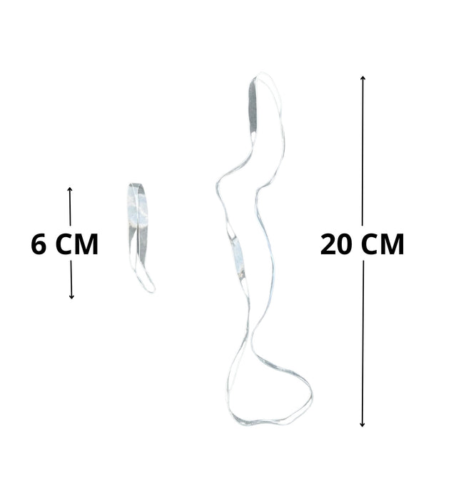 Herbruikbare Ballonslinger van 3 Créme set van 2 - Balloony