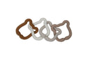 Speelgoed Ringen Siliconen 20x7x1cm Teddy Bear - Jollein