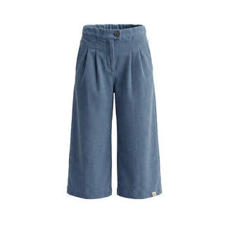 Your Wishes - Rib Denim Wide Leg Pants