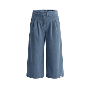 Your Wishes - Rib Denim Wide Leg Pants