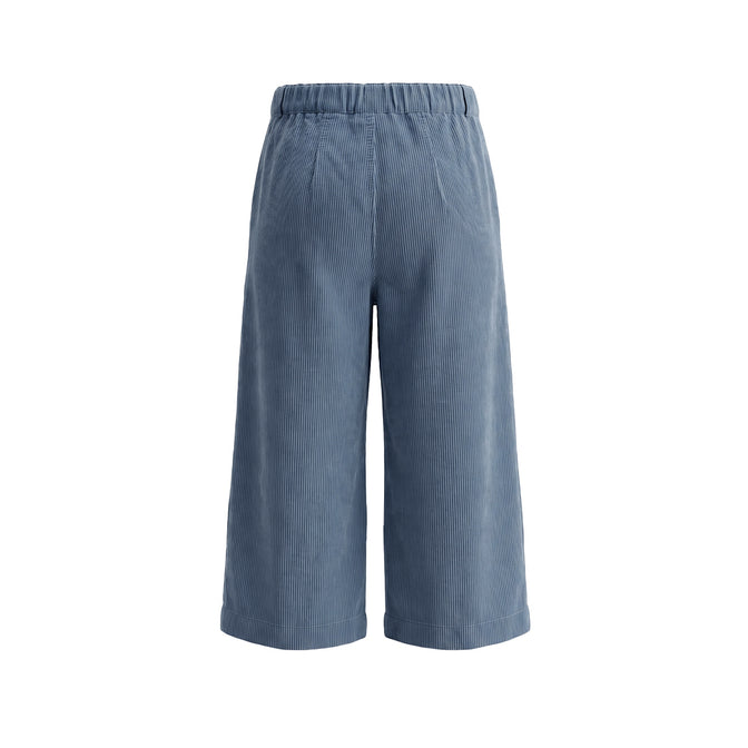 Your Wishes - Rib Denim Wide Leg Pants