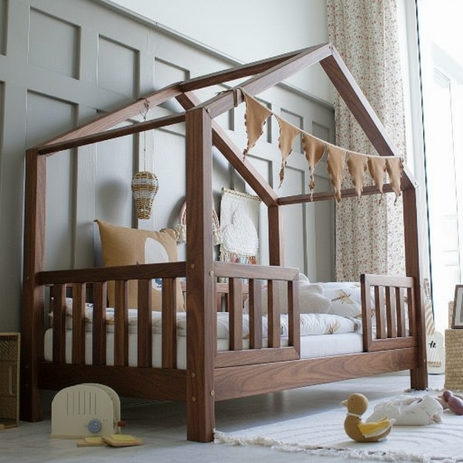Bedhuisje Yara - 70x140cm / 80x160cm / 90x190cm / 90x200cm (meerdere kleuren)