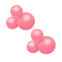 Guirlande de 3 ballons réutilisables roses, lot de 2 - Balloony