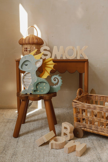 Baby Dragon Lamp Hunter Green Nachtlamp