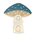 Paddestoel Starry Night Blue Nachtlamp