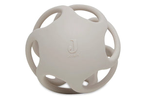 Bijtring Bal Siliconen ¯ 9,5cm Nougat - Jollein