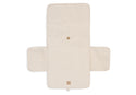 Verschoningsmat Met Opbergvakken Twill Natural - Jollein