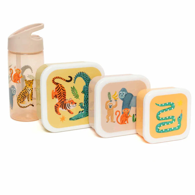 Drinkfles upside down animals - Petit Monkey