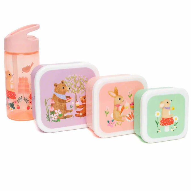 Trinkflasche Tiere Picknick - Petit Monkey