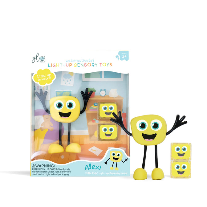 Light up cubes Alex Character - Glo Pals