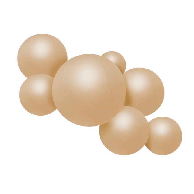 Herbruikbare Ballonslinger van 7 Beige - Balloony