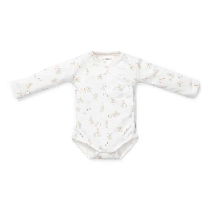 Baby Bunny Langarm-Wickel-Strampler - Little Dutch