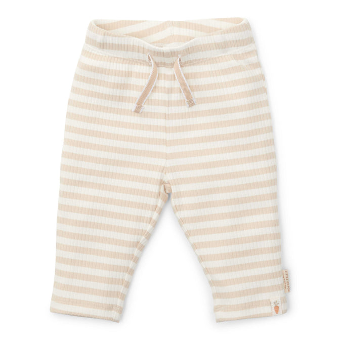 Broekje Stripe Sand/White