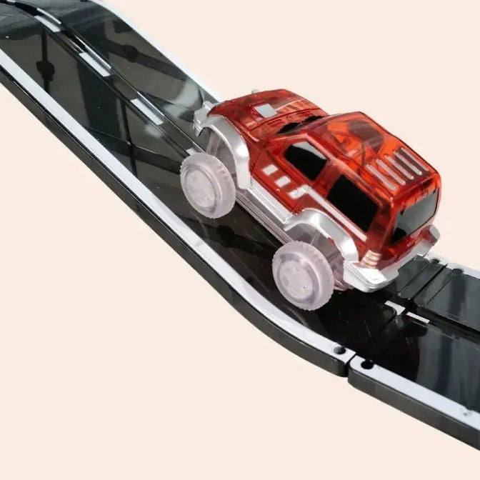 Racebaan zwart 70 stuks - COBLO