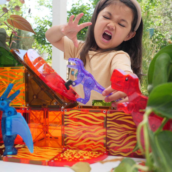 MagnaTiles Dino World 40 piece set