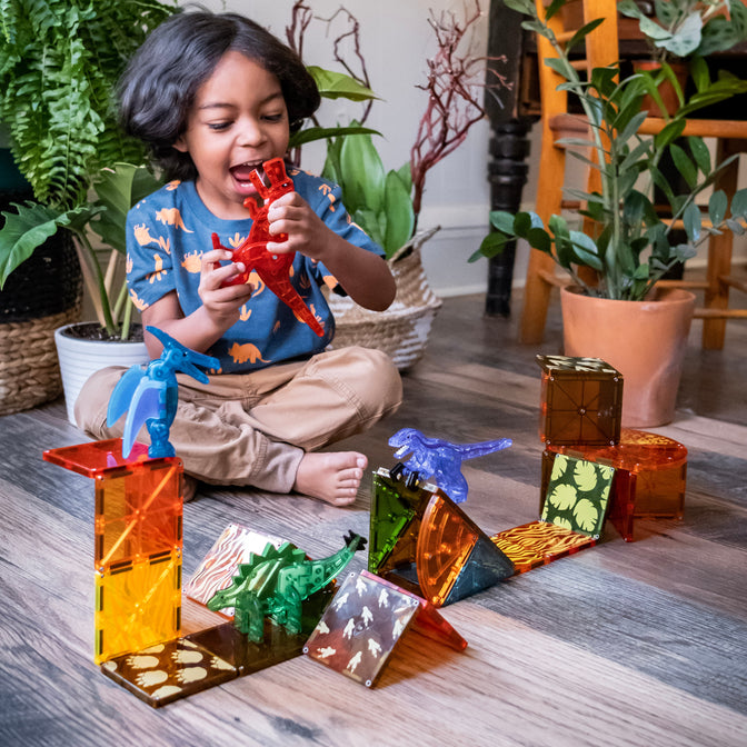 MagnaTiles Dino World 40 piece set