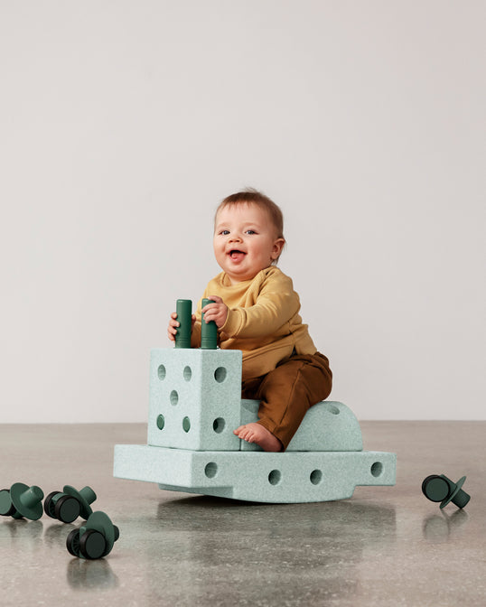 Modu Curiosity Set - Ocean Mint / Forest Green