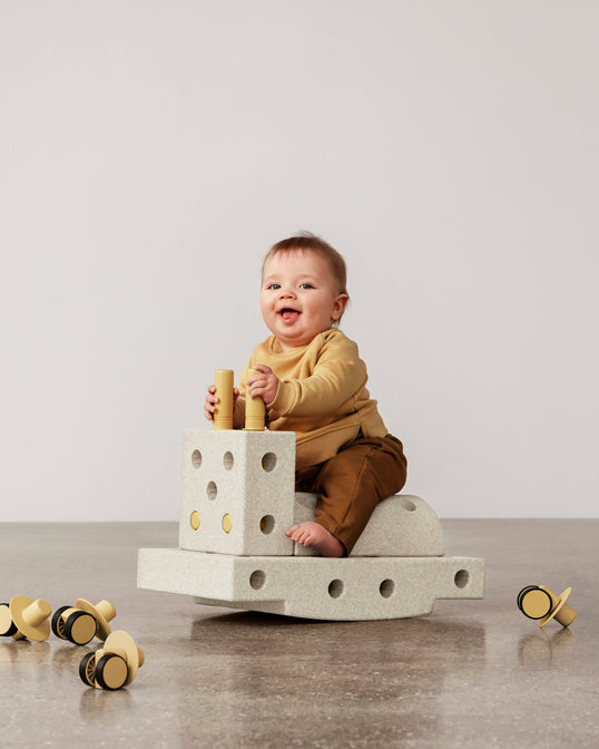 Modu Curiosity Set - Sand Grey / Honey Yellow