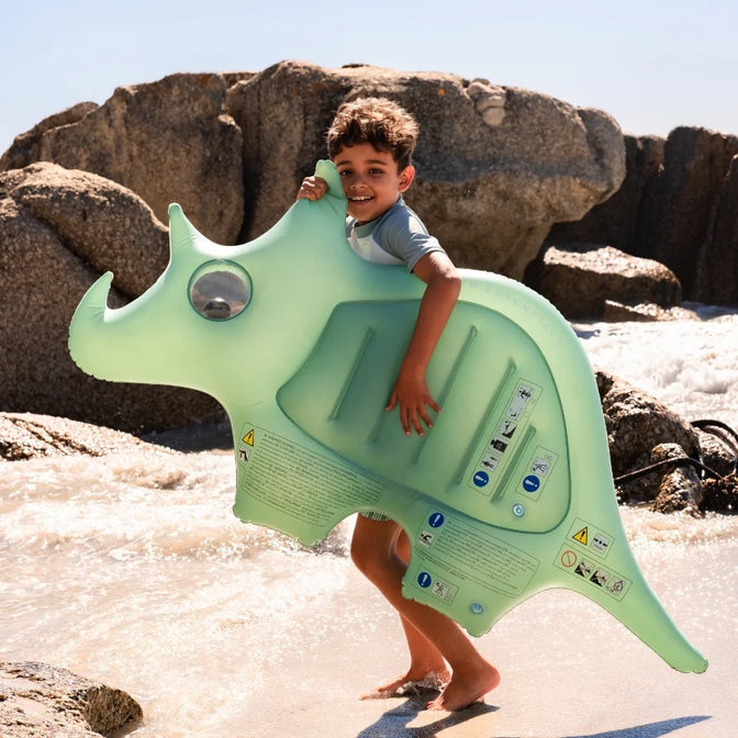 Groene Dino Luxe Luchtbed