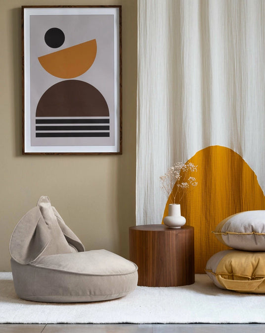 Beanbag Bunny Dusty Beige - WigiWama