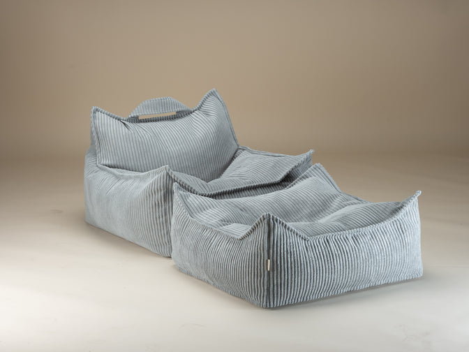 Square Ottoman Peppermint Green - WigiWama