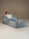 Square Ottoman Peppermint Green - WigiWama