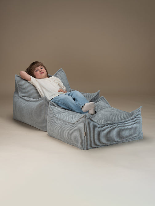 Square Ottoman Peppermint Green - WigiWama