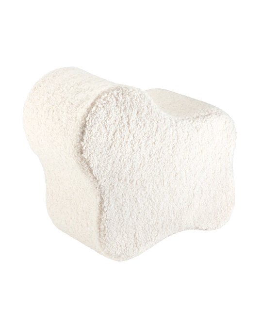 Cream White Cloud Pouffe - WigiWama